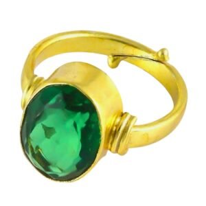 EMERALD RING (PANNA) FOR GEMINI (MITHUN) AND VIRGO (KANYA)