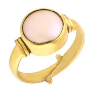 PEARL RING (MOTI) FOR CANCER (KARK)