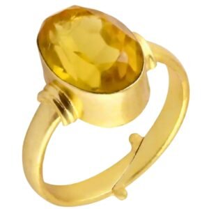 YELLOW SAPPHIRE RING (POKHRAJ) FOR SAGITTARIOUS (DHANU) AND PISCES (MEEN)